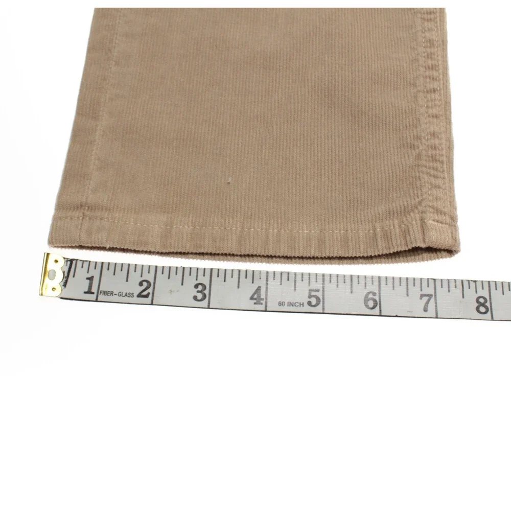 PT Torino NWT 5 Pocket Jean Cut Corduroy Pants Size 38 US Jazz in Beige Cotton